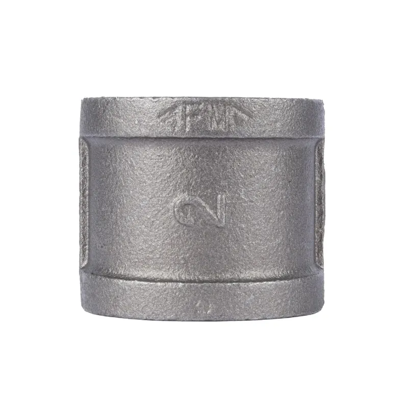 2 In. Black Pipe Coupling