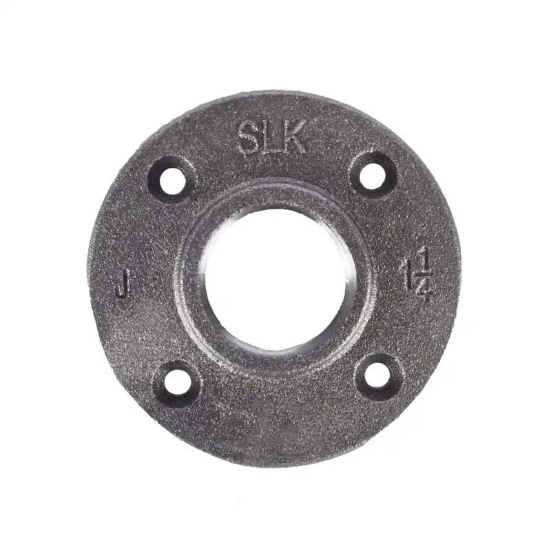 1-1/4 In. Black Pipe Flange