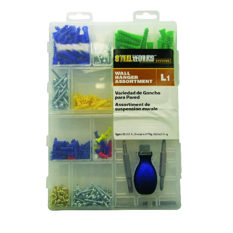 Assorted Wall Hanging Kit 408 Pk