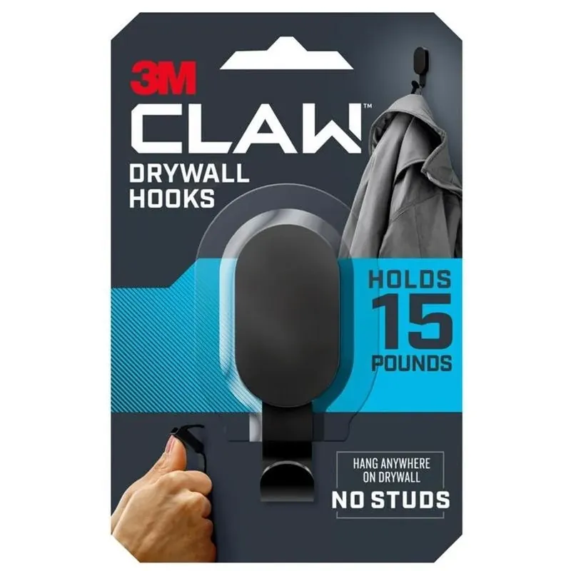 Adhesive Plastic Drywall Hook – 1 Pack