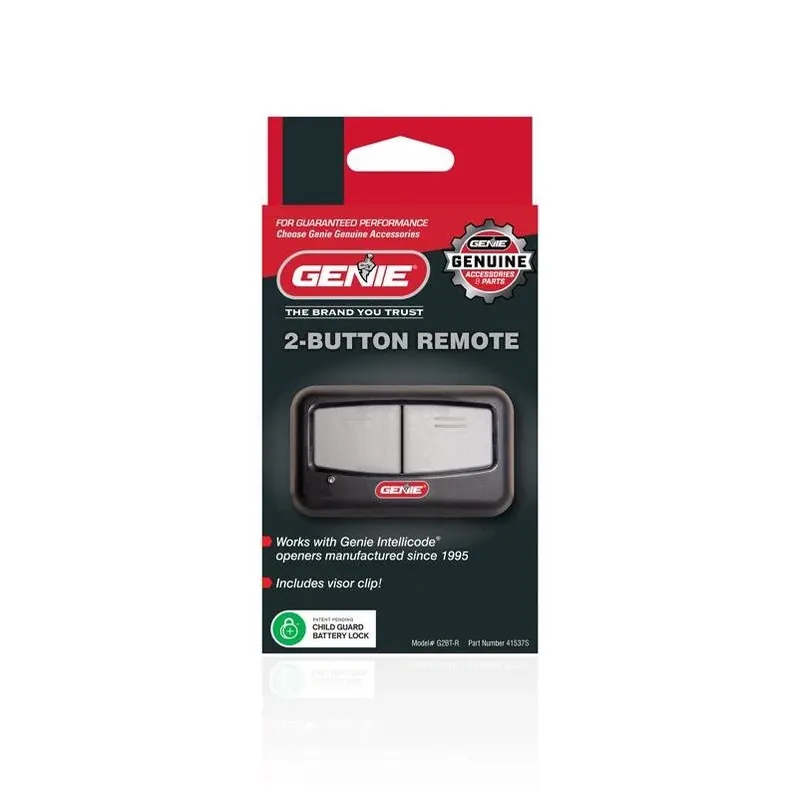 Two‑button Universal Garage Door Remote – Compatible With All Genie Openers (1996+)