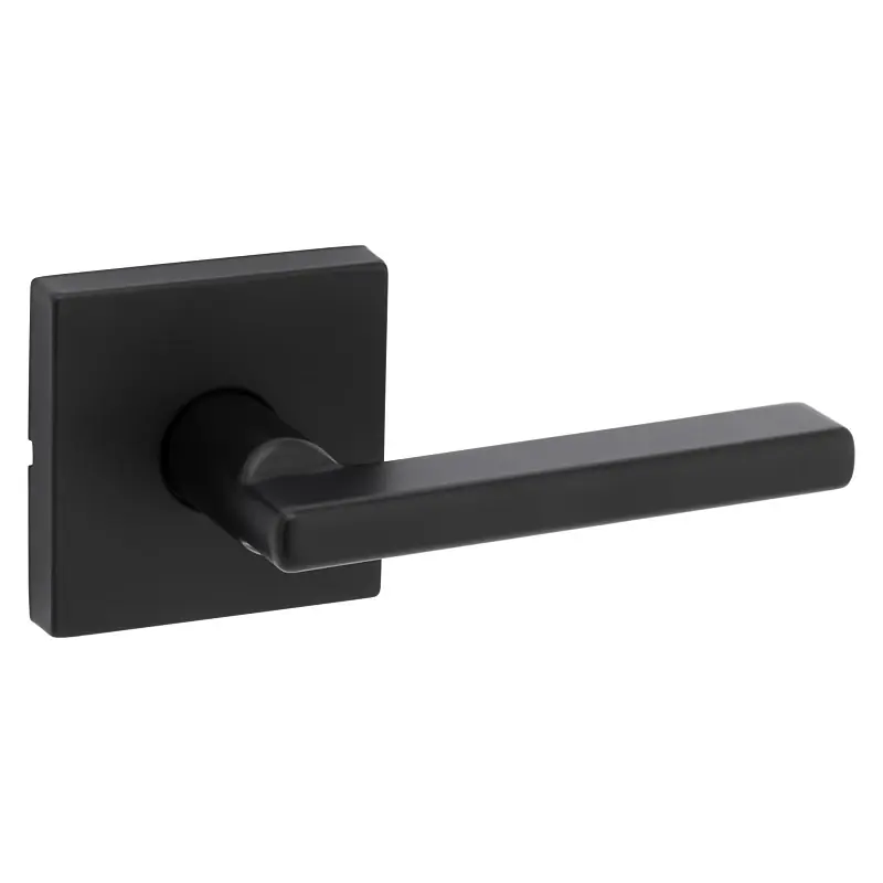 Halifax Matte Black Passage Lever