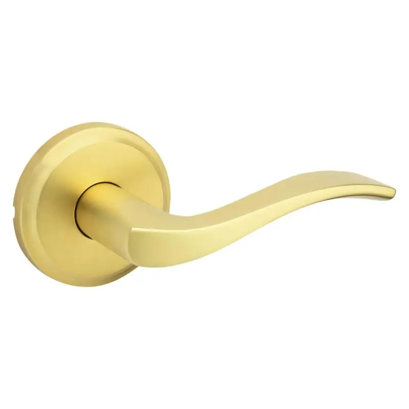 Sedona Satin Brass Passage Lever Right Or Left Handed