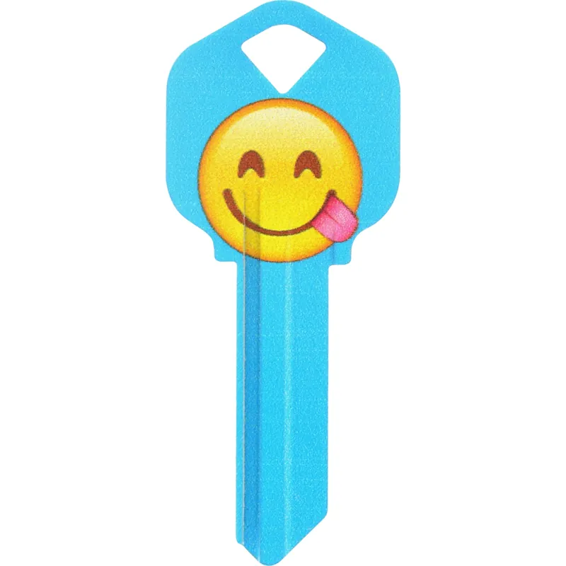 Wackey Emoji Universal Key Blank For House/office - Single Sided