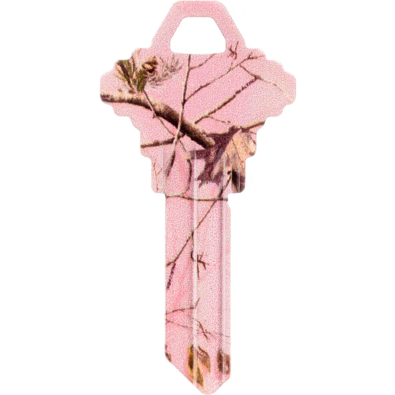 Realtree Pink House/office Universal Key Blank Single Pink
