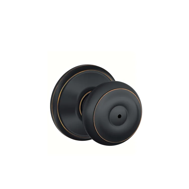 Aged Bronze Georgian Knob