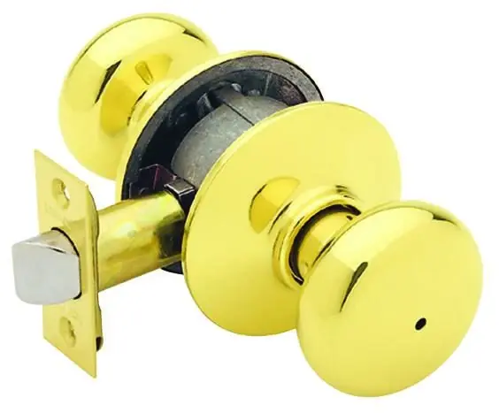 Brass Plymouth Privacy Lockset