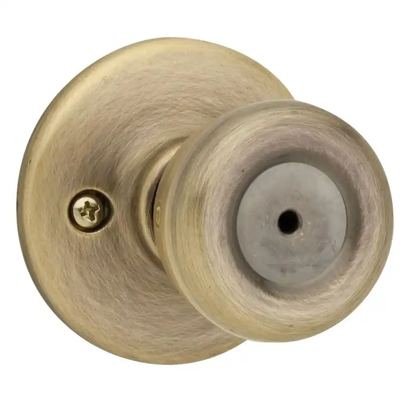 Security Tylo Privacy Lockset, Antique Brass