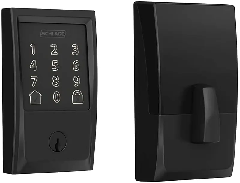 Encode Smart Wifi Deadbolt Lock, Matte Black