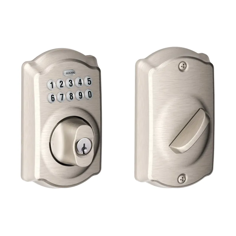 Satin Nickel Keypad Deadbolt Lock