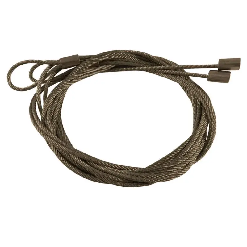 8 Foot Length X 0.13 Inch Diameter Steel Safety Cables