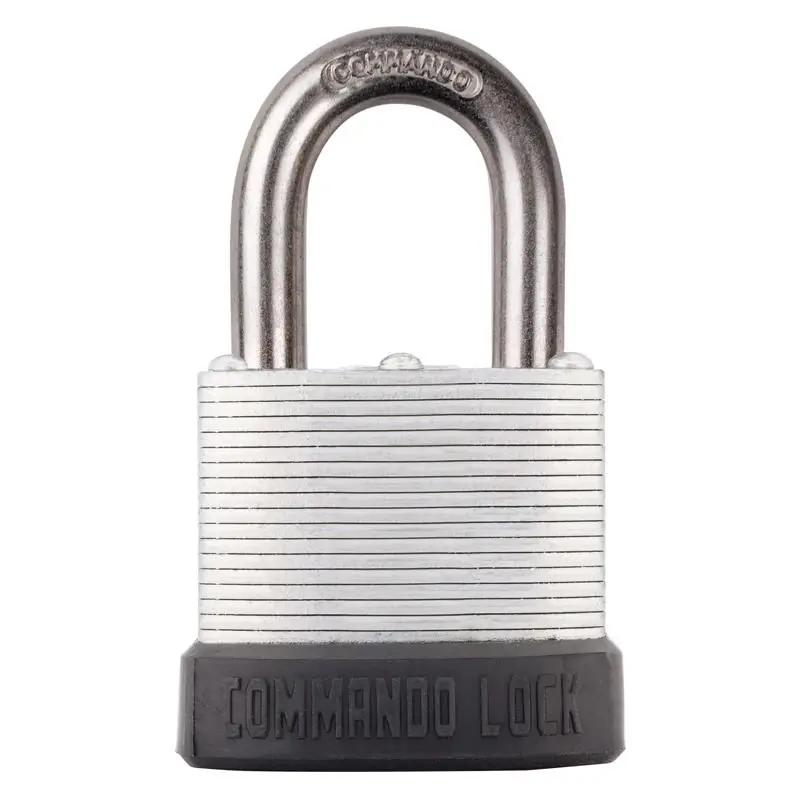 3 In. H X 1.75 In. W X 1 In. L Laminated Steel Padlock