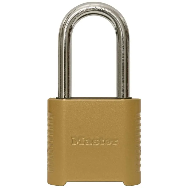 Set Your Own Combination Padlock, 2 In., Wide, 2 In. Shackle