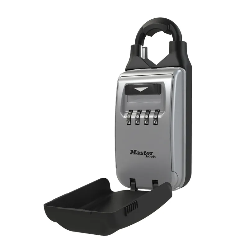 2-7/8 In. W Metal 4-dial Combination Lock Box