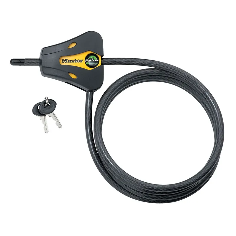 Python 8 Mm X 6-ft. Adjustable Locking Cable