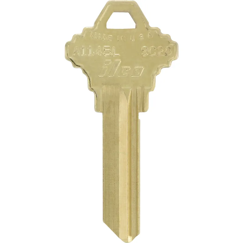 Sc20 House/office Universal Key Blank Single Gold