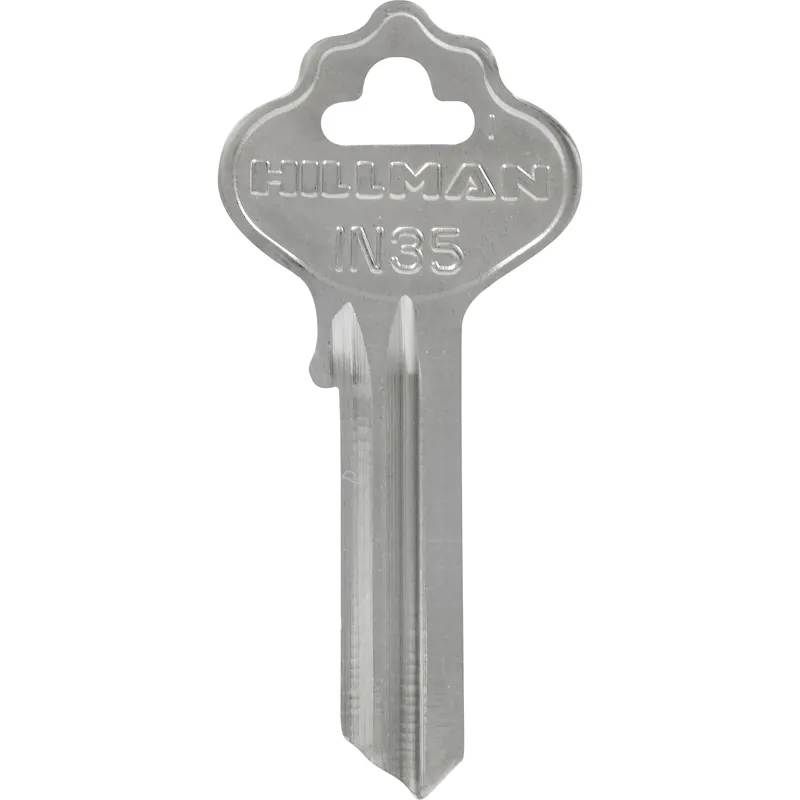 In35 House/office Universal Key Blank Single Silver