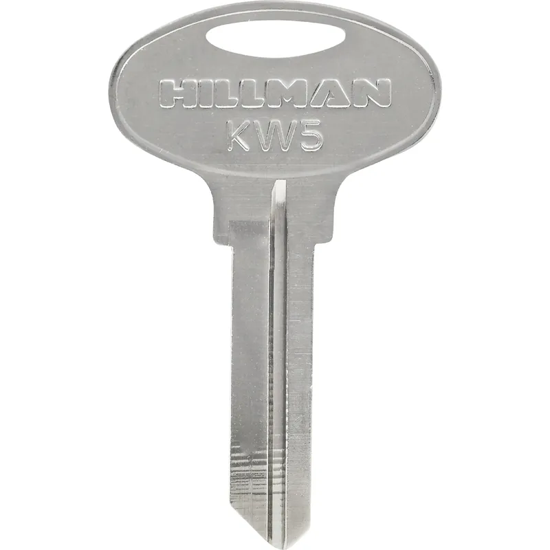 Traditional Key House/office Key Blank 66 Single For Kwikset Locks Silver