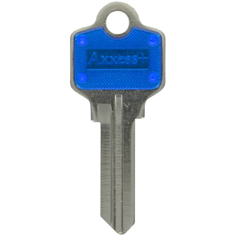 Traditional Key House/office Key Blank 77 Single For Best Locks Blue/silver