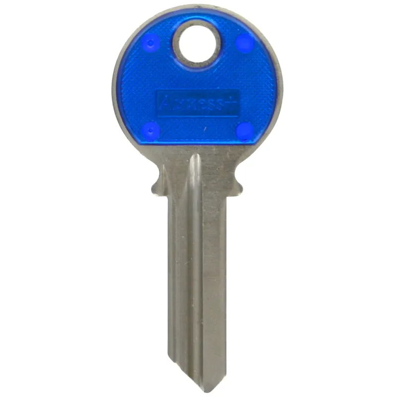 Traditional Key House/office Key Blank 71 Single For Yale Locks Blue/silver
