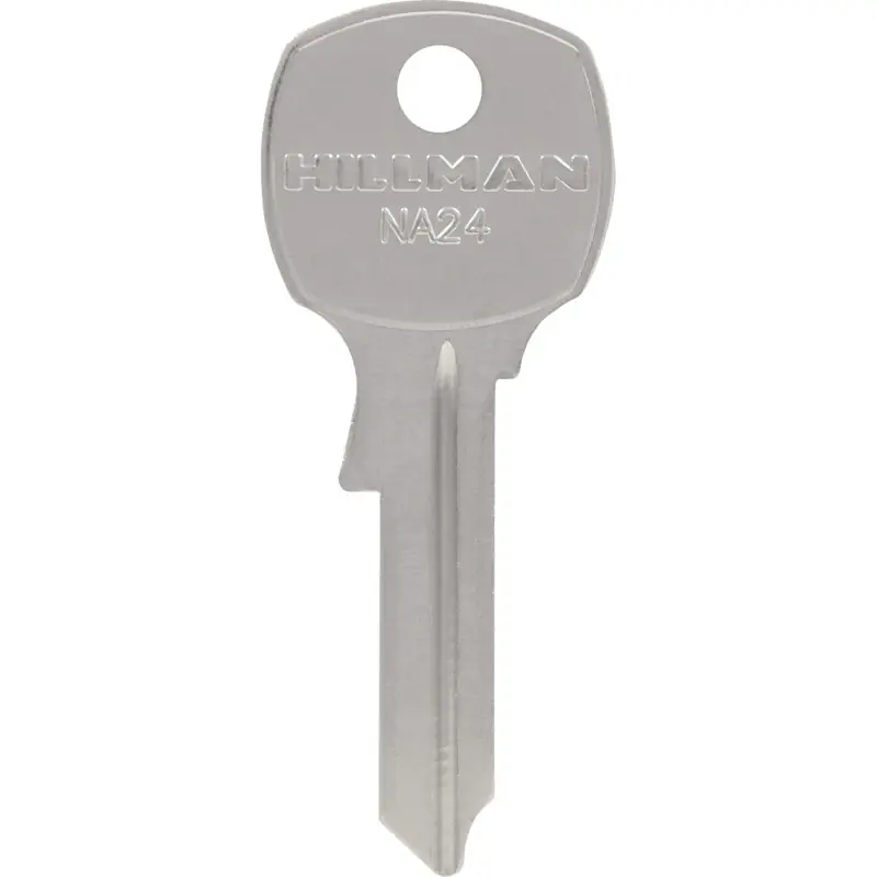 Keykrafter Universal Key Blank 2044 Na24 Single Sided Brass Key