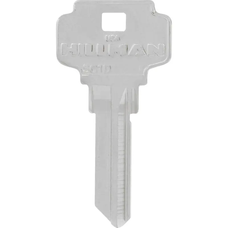 Keykrafter Universal Key Blank 2026 Sc1d Single Sided Brass Key