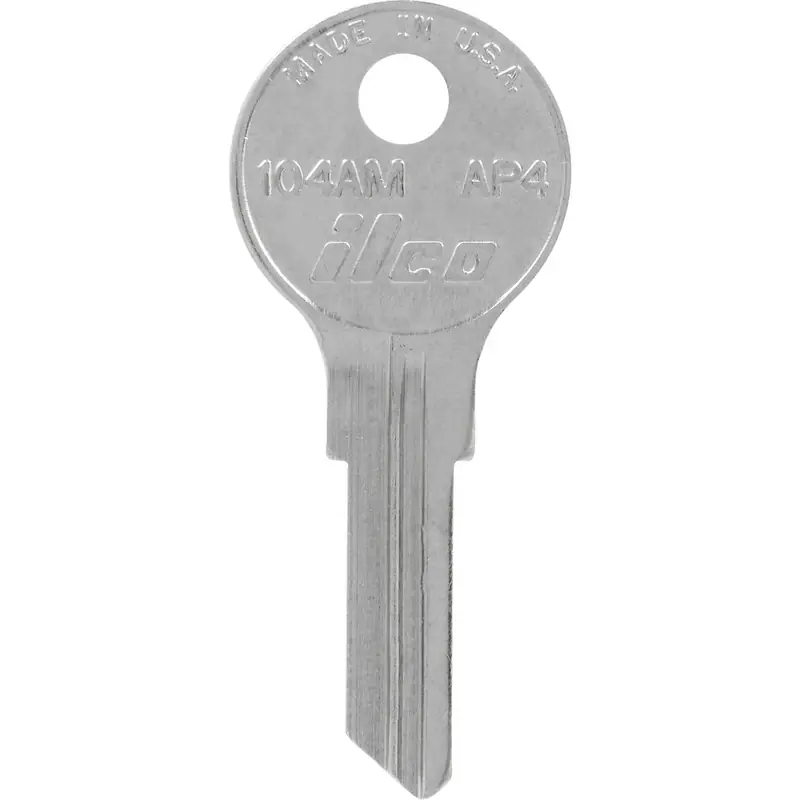 Keykrafter Universal House/office Key Blank 2040 Ap4 Single Sided Brass