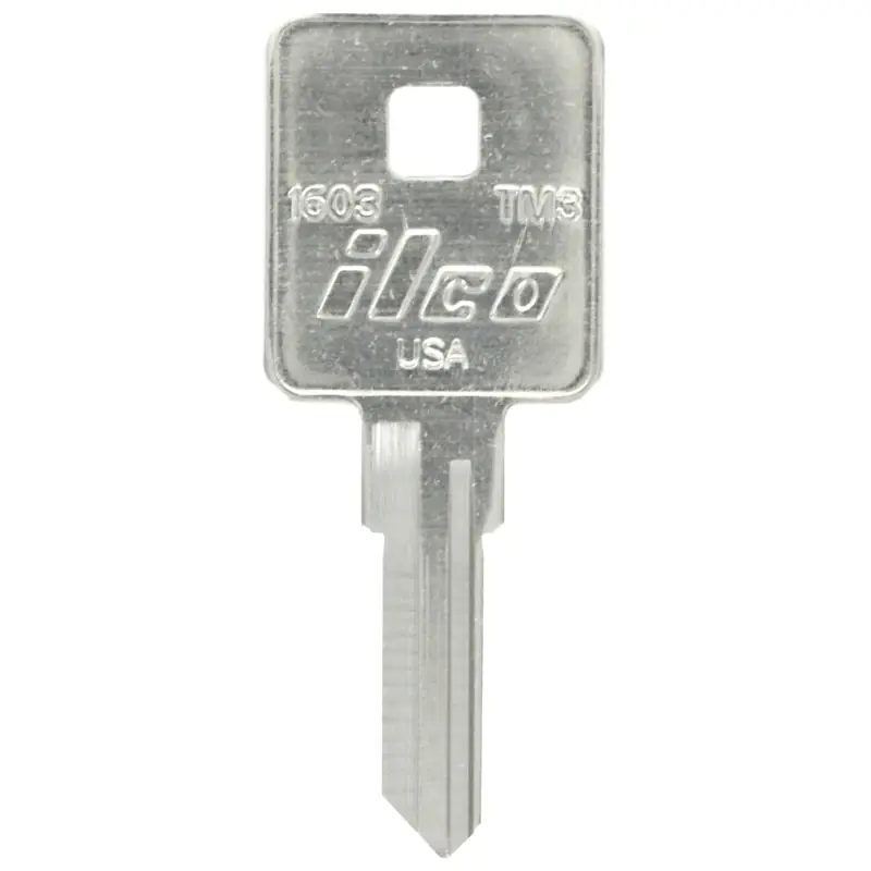 Keykrafter Universal Key Blank 2041 Tm3 (1603) Single Sided Brass Key