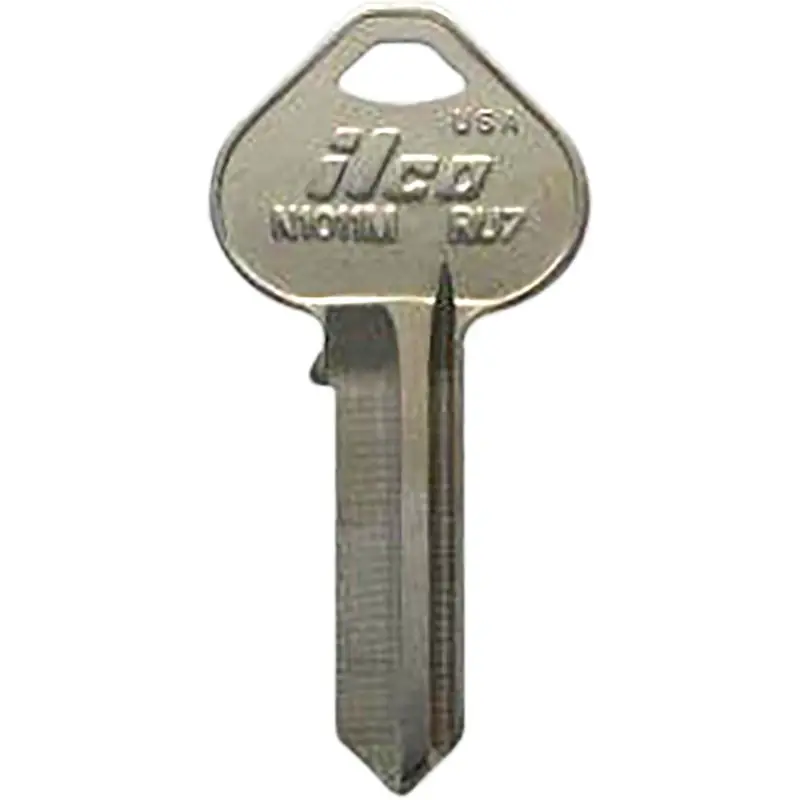 Keykrafter Universal Key Blank 2012 Ru7 Single Sided Brass Key