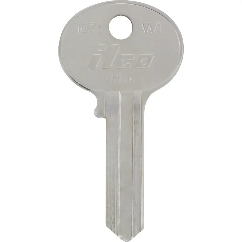 Keykrafter Universal Key Blank 2008 W1 Single Sided Brass