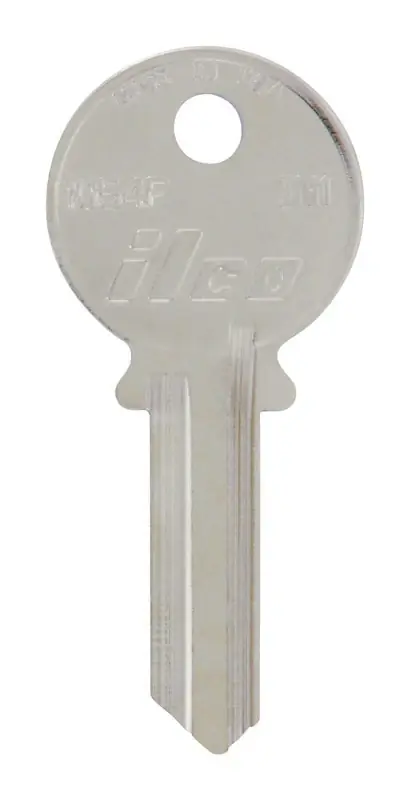 Traditional Key House/office Key Blank 118 Single For Independent Locks Silver