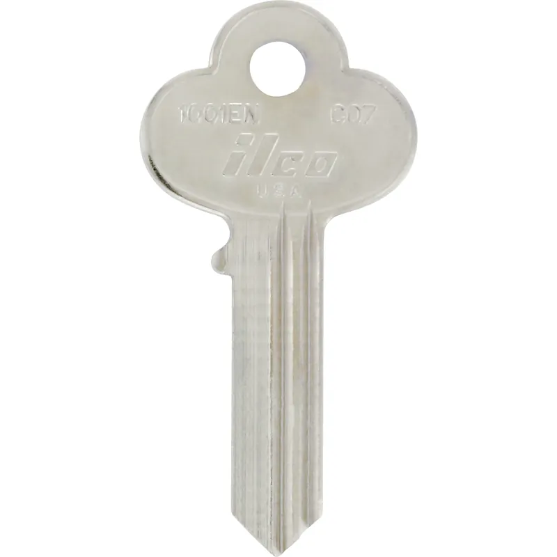 Traditional Key House/office Key Blank 114 Single For Corbin Locks Silver