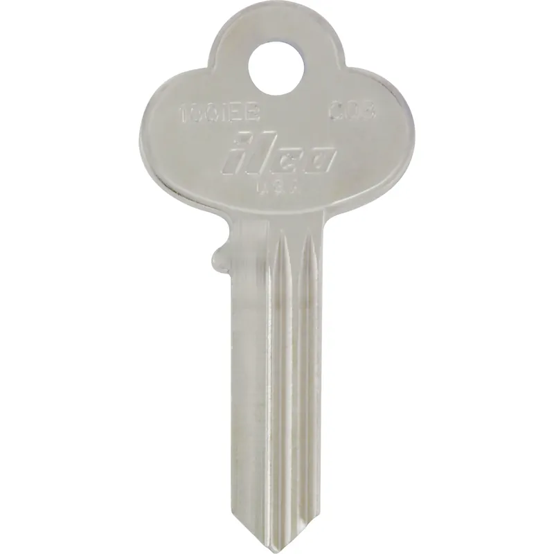 Traditional Key House/office Key Blank 113 Single For Corbin Locks Silver