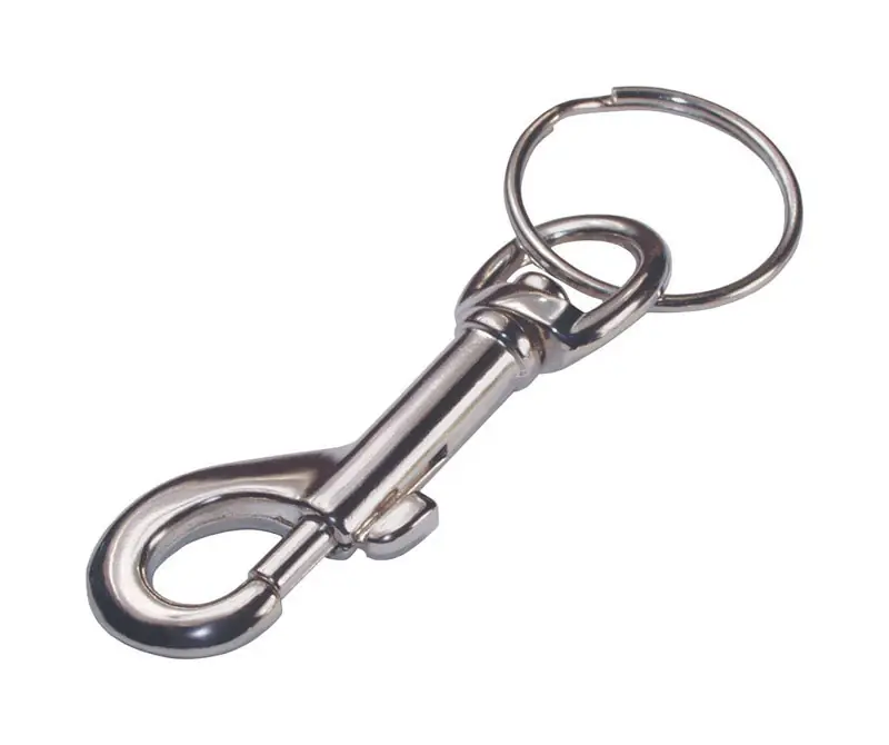 Metal Silver Clips/sanp Hooks Keychain