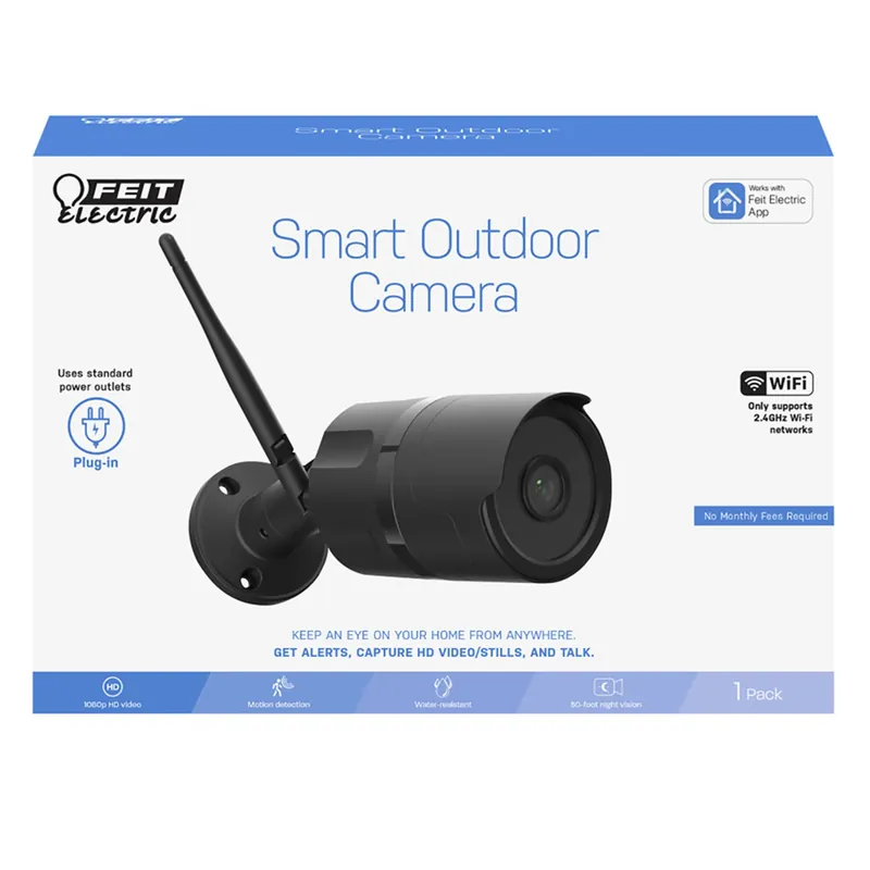 Smart Home Plug-in Outdoor Smart-enabled Security Camera