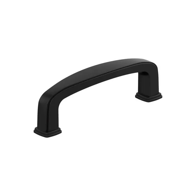 Franklin Matte Zinc Cabinet Pull – 3.44" Length, 1.06" Projection