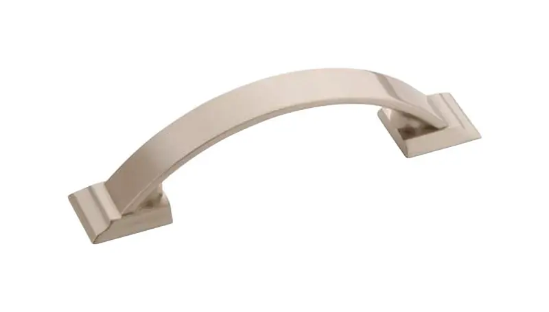 Candler Transitional Arch Cabinet Pull 3 In. Satin Nickel Silver 1 Pk
