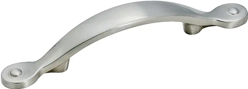 Transitional Arch Cabinet Pull 3 In. Satin Nickel Silver 1 Pk