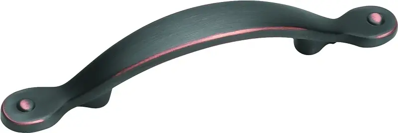 Transitional Arch Cabinet Pull 3 In. Oil Rubbed Bronze Brown 1 Pk