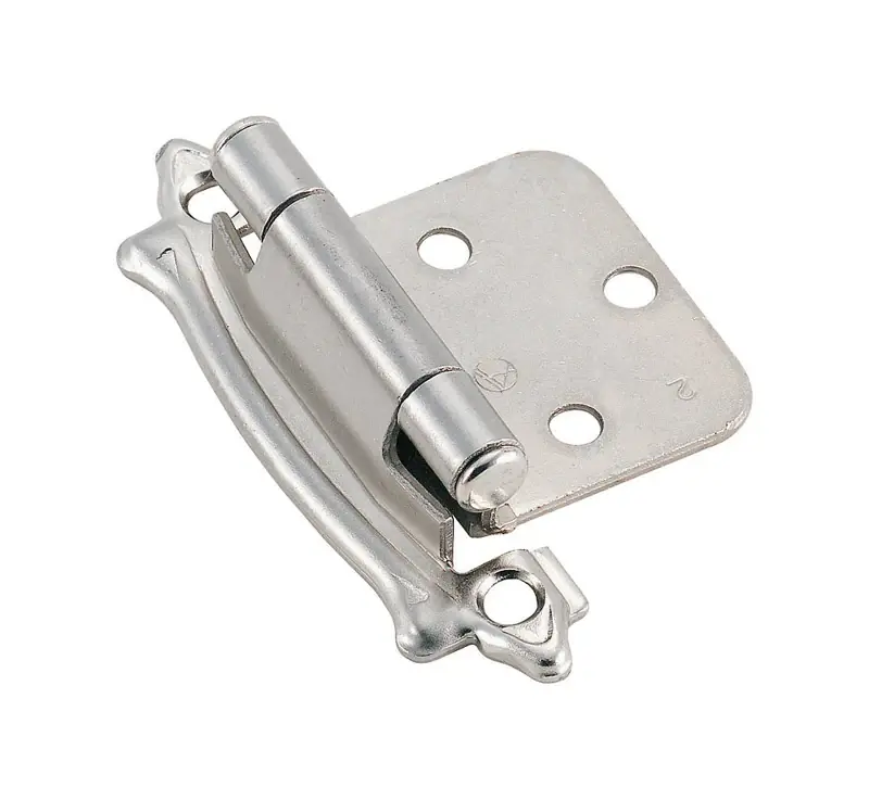 1-3/4 In. W X 2-64/79 In. L Sterling Nickel Silver Steel Self-closing Hinge 2 Pk
