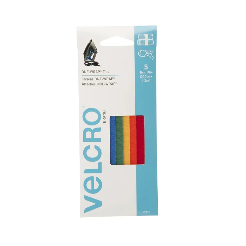 One-wrap Small Nylon Ties 8 In. L 5 Pk