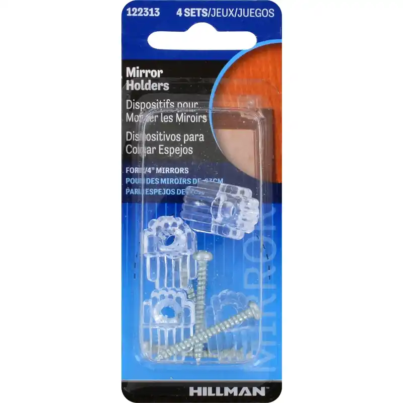 Ook Clear Holder Kit Mirror Holder 20 Lb 1 Pk