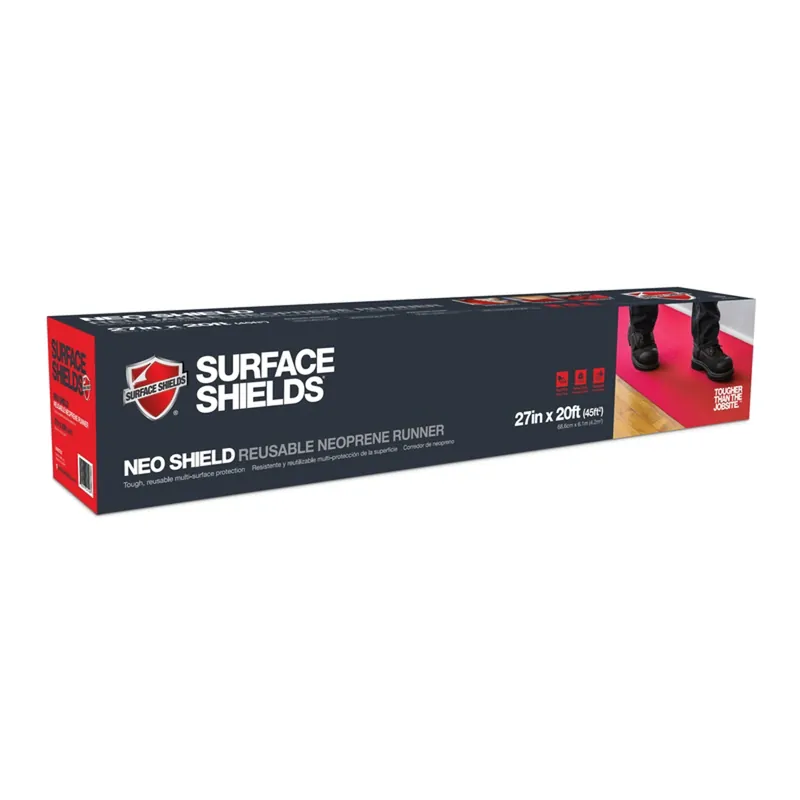 Neoshield Floor Protection 1.5 Mil X 27 In. W X 20 Ft. L Rubber Red 1 Pk