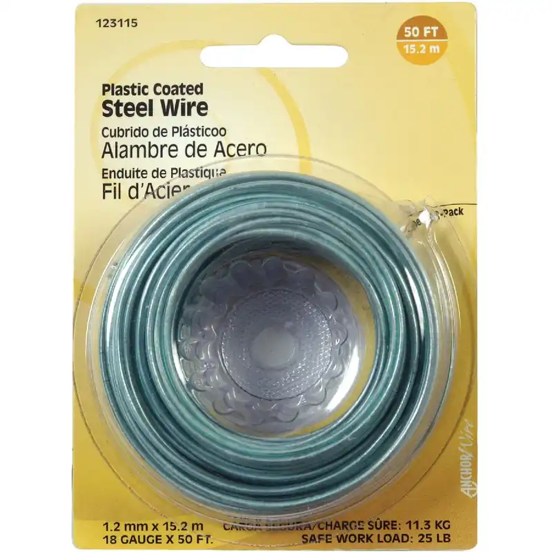 18-gauge Plastic Wire, 50-ft.