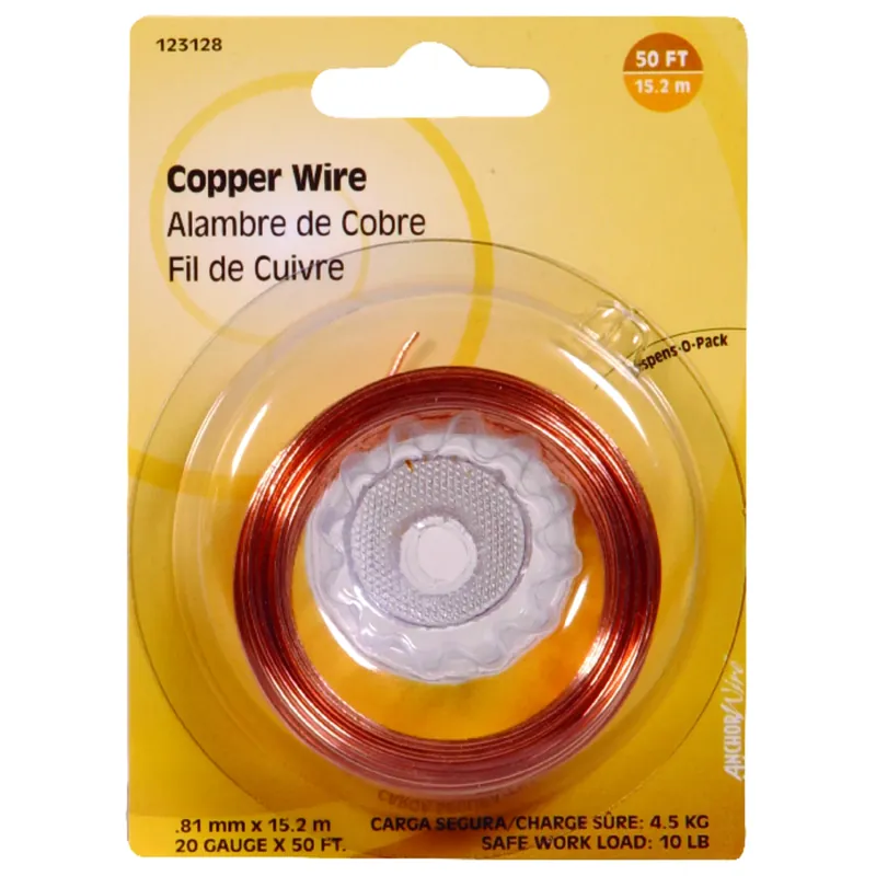 20-gauge Copper Wire, 50-ft.