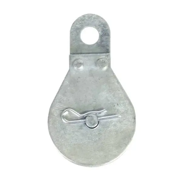 3192093 Swivel Eye Cable Block With 2-inch Sheave, Zinc Plated Finish