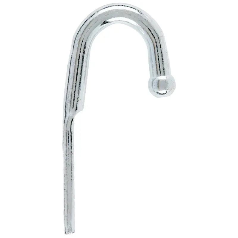 Small Zinc-plated Silver Steel 3.125 In. L Rope Binding Hook 325 Lb 1 Pk