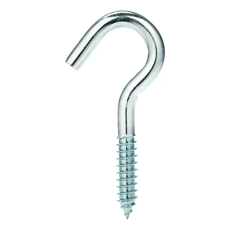 Small Zinc-plated Silver Steel 4.25 In. L Clothesline Hook 300 Lb 1 Pk