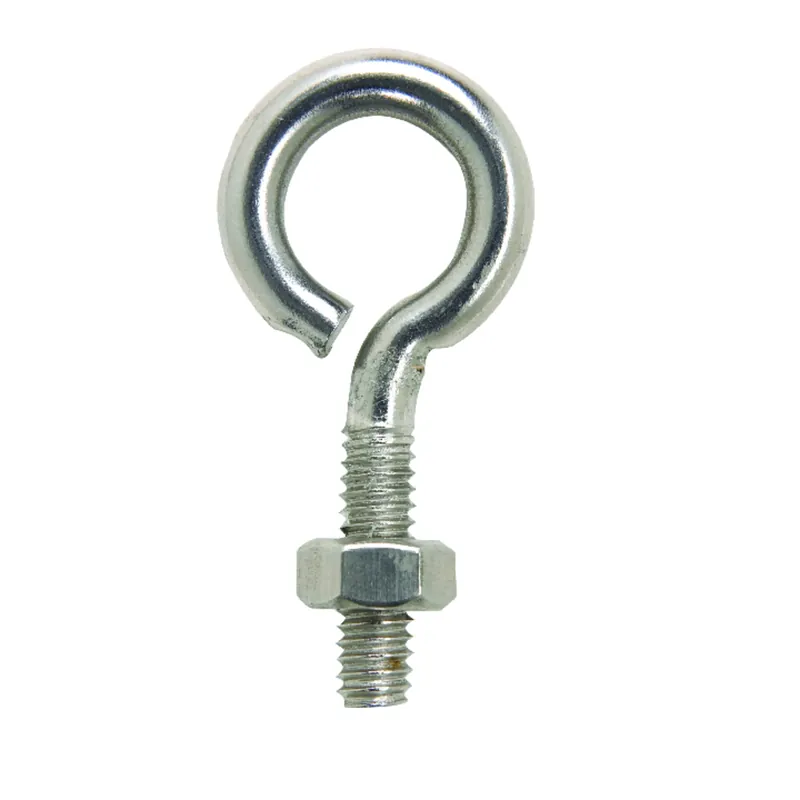 1/4 In. X 2 In. L Stainless Stainless Steel Eyebolt With Nut Nut Included