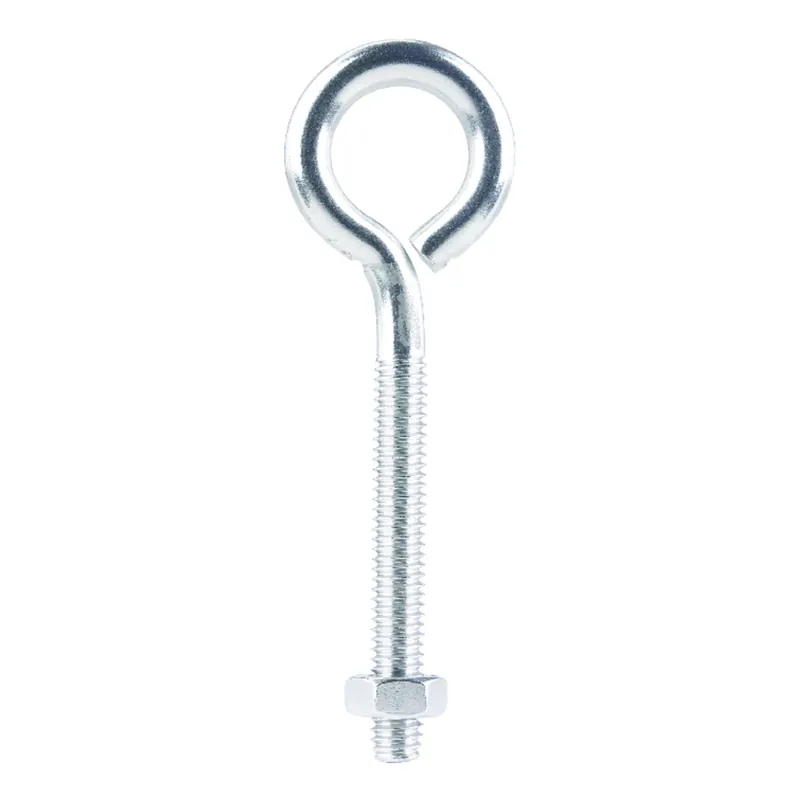 5/16 In. X 4 In. L Stainless Stainless Steel Eyebolt With Nut Nut Included